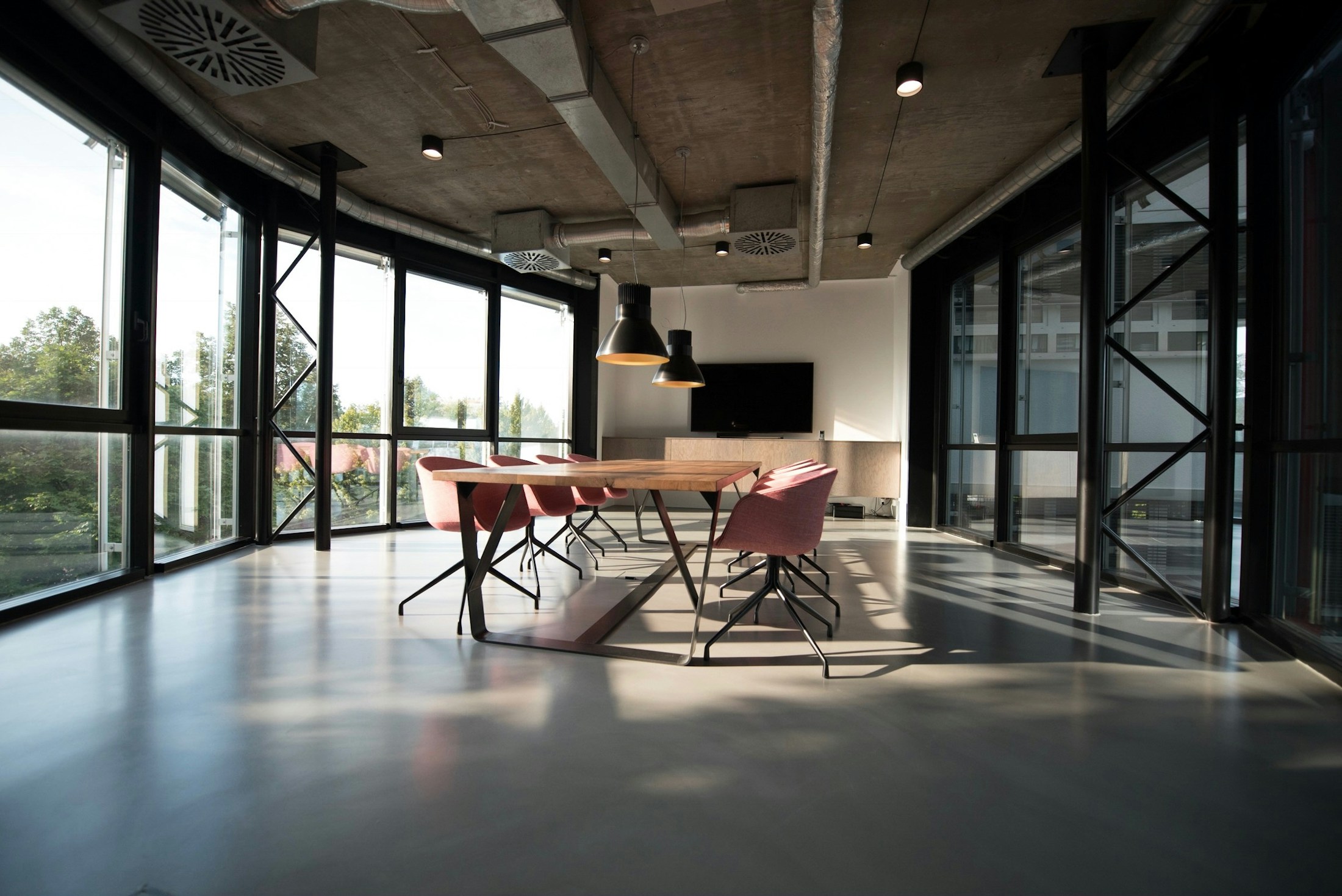 Rustige professionele spreekomgeving